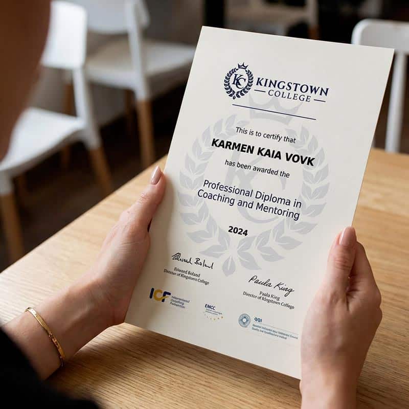 kaja coach diploma